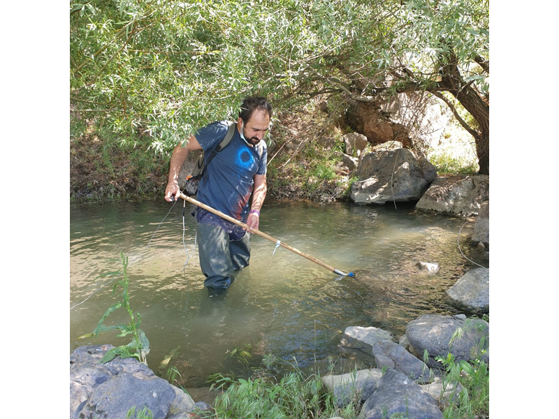 Aquatic biodiversity monitoring studies at Alpaslan 2 Dam / Energo-Pro.