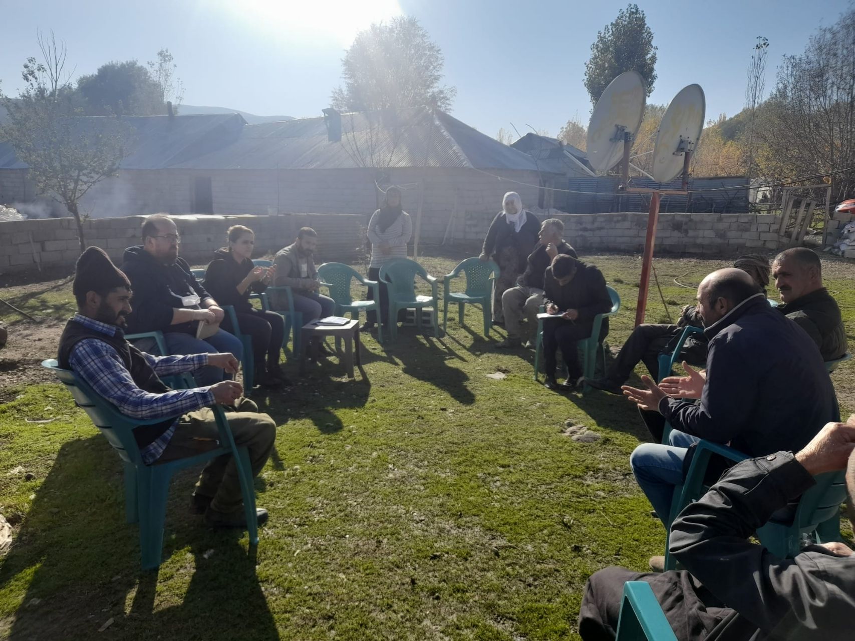 Alpaslan 2 Barajı ve HES etki alanı içerisinde bulunan 13 köyde Energo-Pro desteğiyle kooperatifçilik eğitimi verildi. (Muş/Türkiye)
