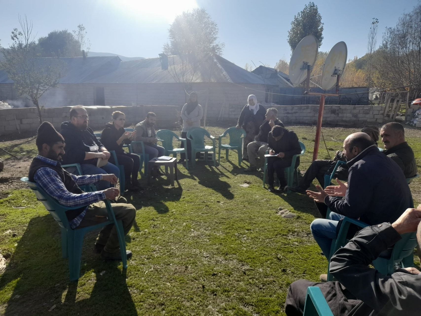 Cooperative training was given with the support of Energo-Pro in 13 villages within the impact area of Alpaslan 2 Dam and HEPP.  (Muş/Türkiye)