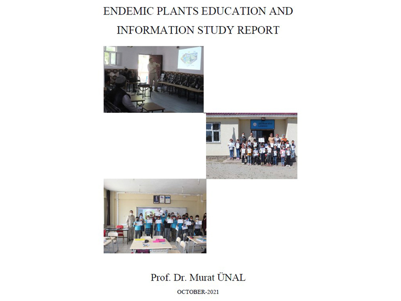 Endemik bitkiler eğitim ve bilgilendirme çalışması raporu yayınlandı. (Alpaslan 2 Barajı & HES)